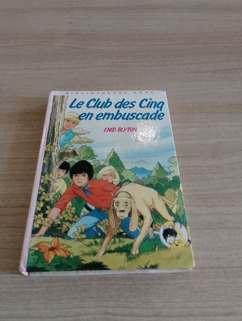 Le club des cinq en embuscade, bibliothèque rose