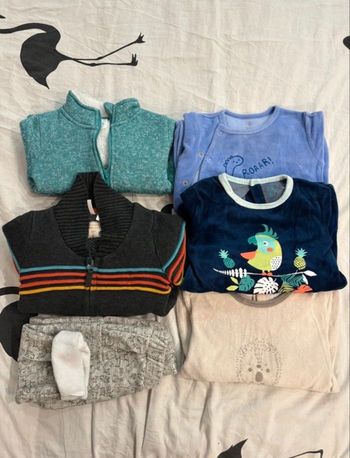 Lot 6 pièces 18M mi-saison