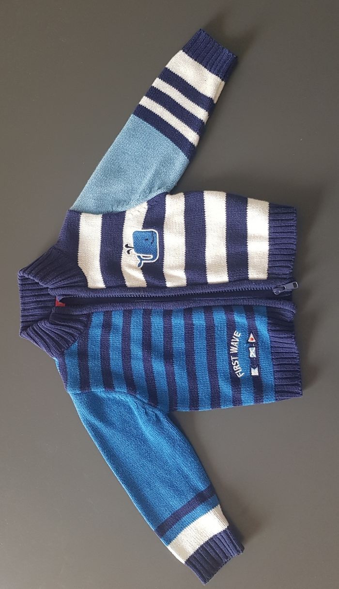 Gilet bébé garçon 6 mois