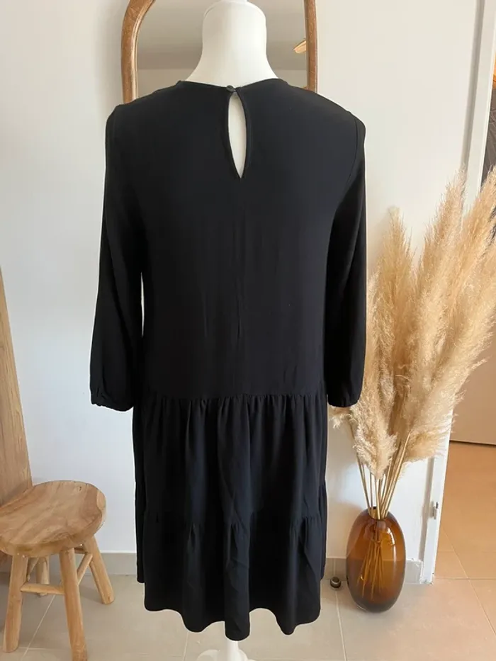 Robe noire fluide Monoprix - photo numéro 4