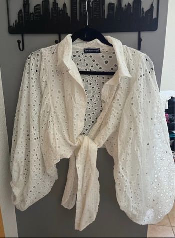 Chemise courte blanche kiwi st tropez