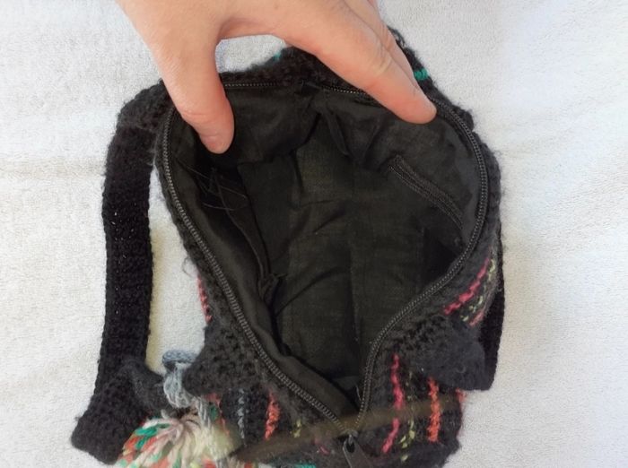 Sac à main en laine - photo numéro 4