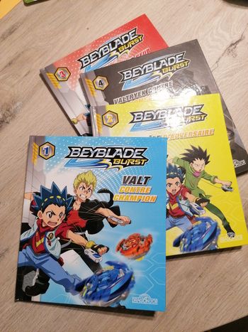 Livre beyblade burst