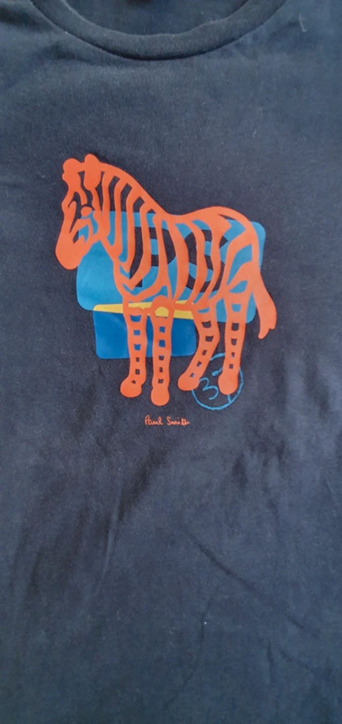 Teeshirt Paul Smith avec motif zèbre 🦓 - 12 ans - photo numéro 4