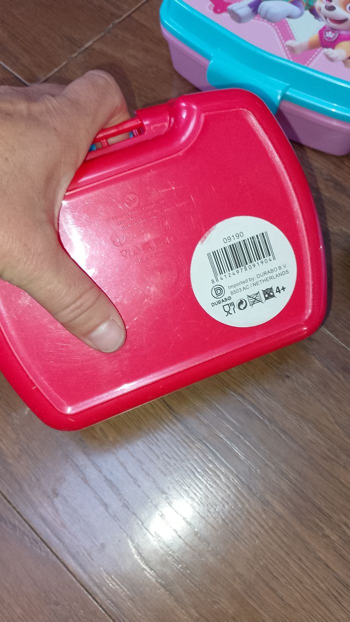 Boîte à goûter où à sandwich pat patrouille fille où garçon, Peppa pig - photo numéro 7