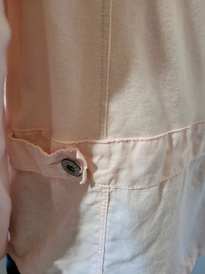 Veste chemise en lin - photo numéro 7