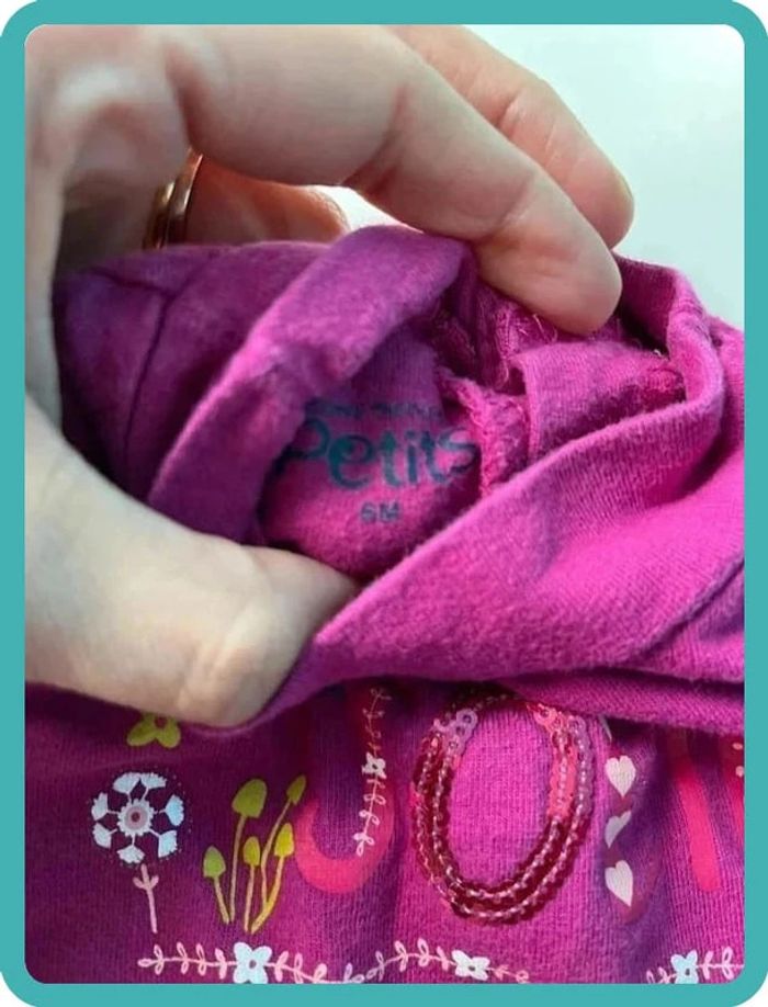Joli T-shirt manches longues bébé 6 mois la compagnie des petits - photo numéro 3