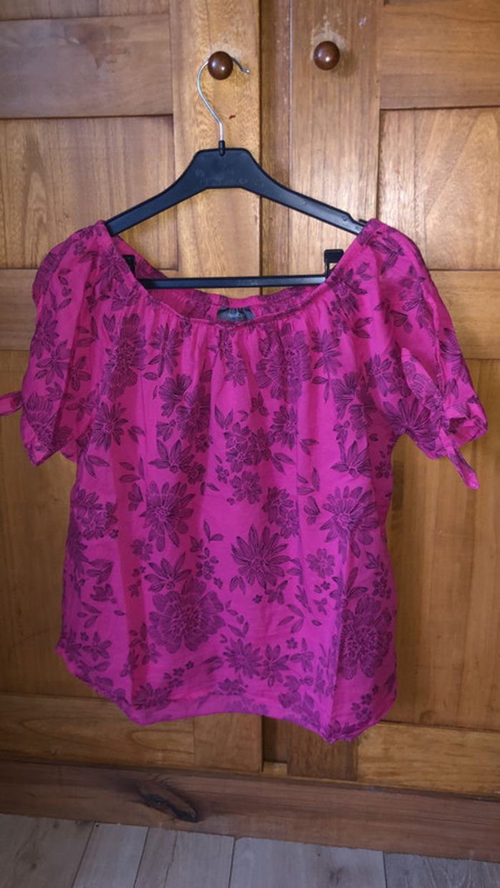 Blouse manches courtes