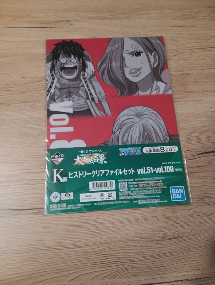 Clear files one piece - photo numéro 2