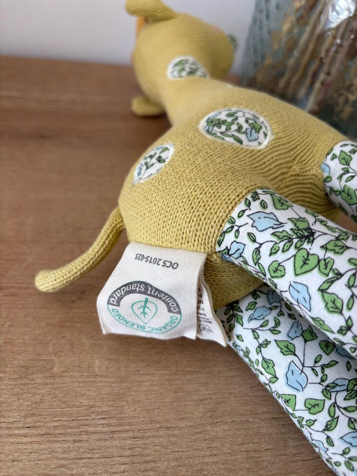 Girafe peluche bio - photo numéro 5