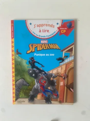 J’apprends à lire - Début CP - Marvel Spiderman - Panique au Zoo