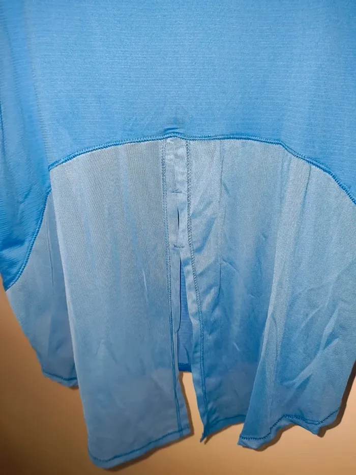 Débardeur sport dos nu bleu taille M - photo numéro 4