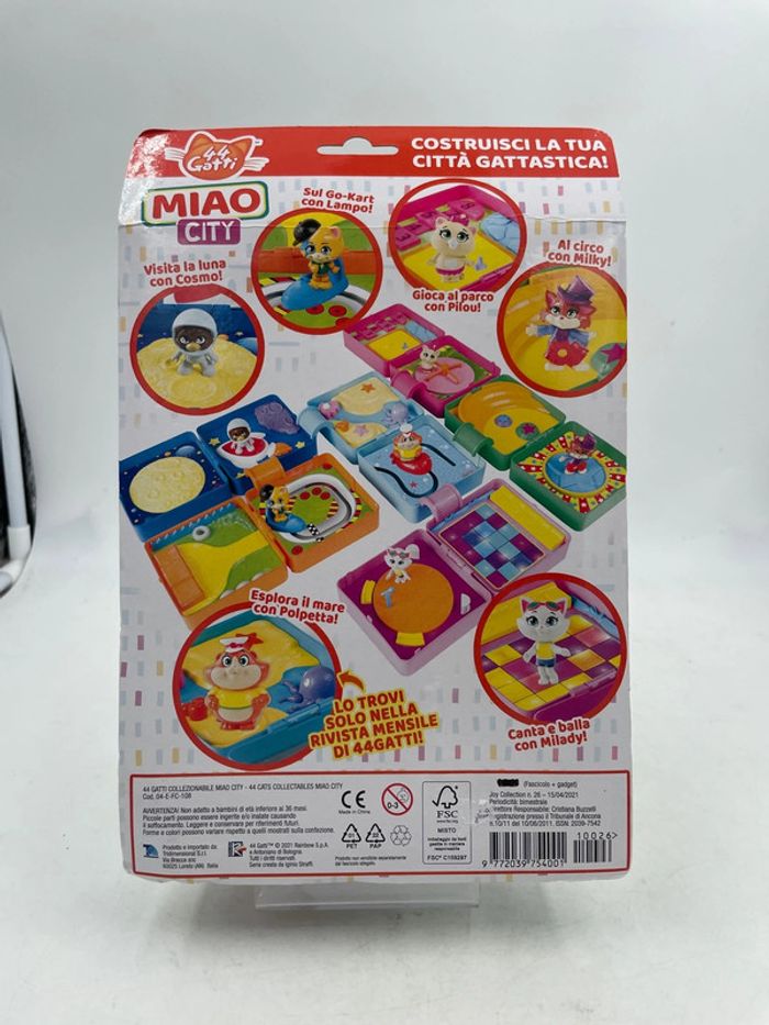 Coffret mini univers Figurines 44 Cats Miao City Rainbow neuf - photo numéro 2