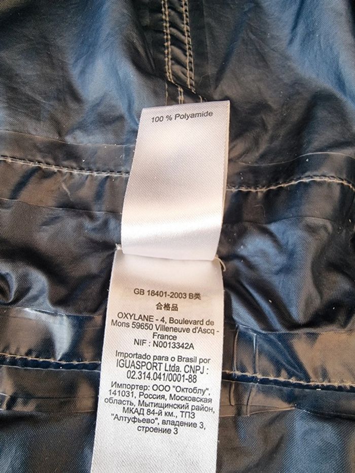 Blouson imperméable enfant 6 ans - photo numéro 7