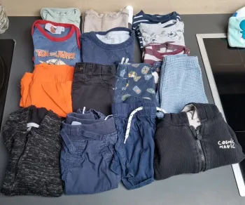 Lot de 15 articles 74/80