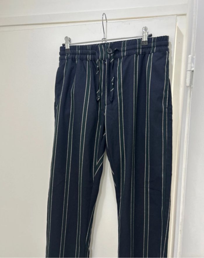 Pantalon Topman Bleu marine taille L - photo numéro 3