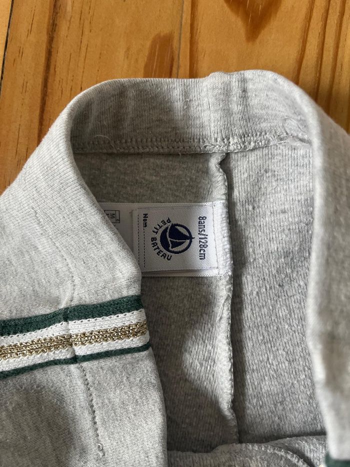 Leggings marine et gris Petit Bateau 8 ans - photo numéro 9