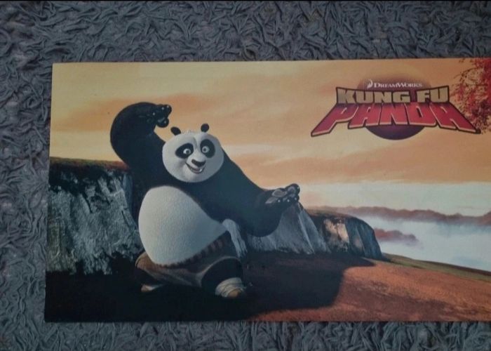 Grand tableau Kung fu panda - photo numéro 2