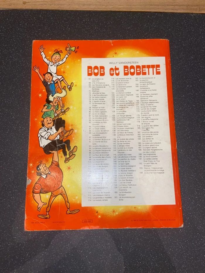 Bd bob et bobette Le bombardon bougon nº160 - photo numéro 2