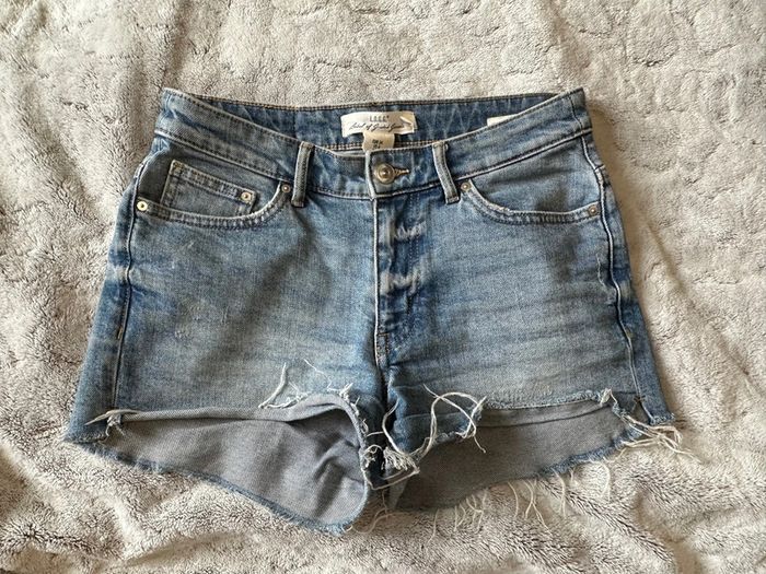 Short en jeans