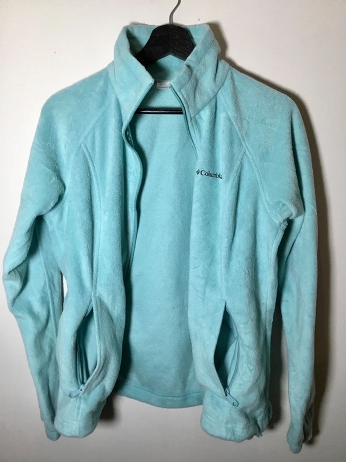 Veste polaire pour femme Columbia menthe taille M 124 - photo numéro 2