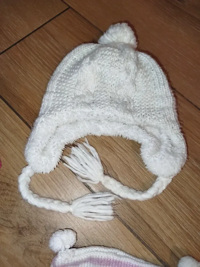 Lot de 4 bonnets bébé fille - photo numéro 4