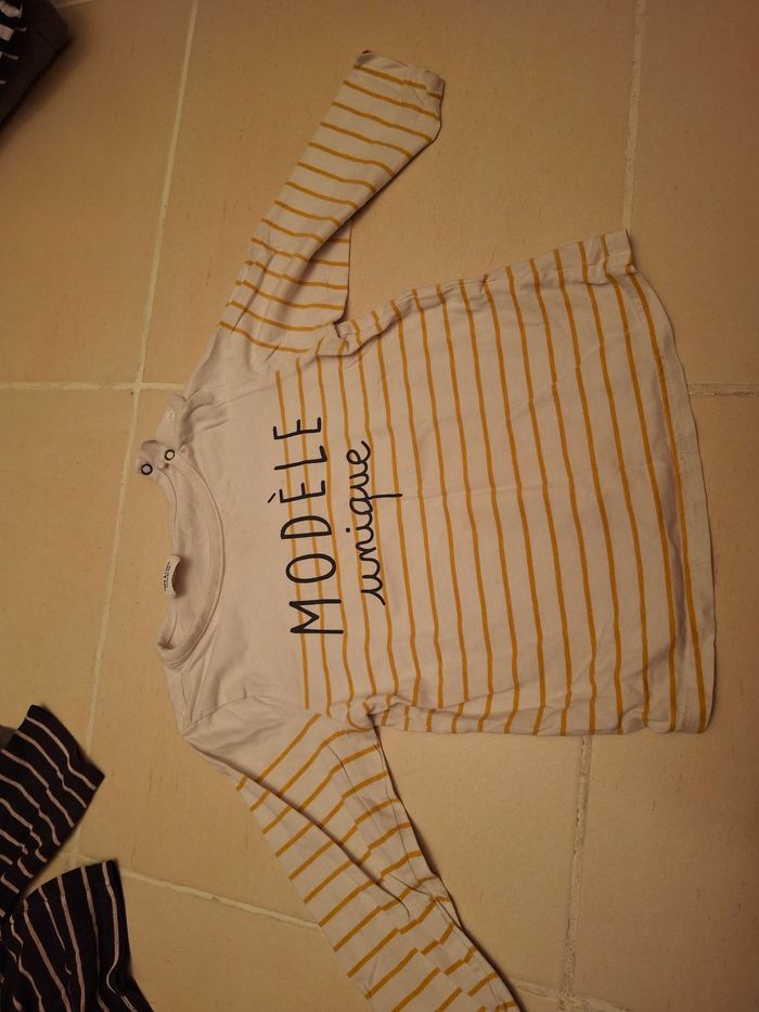 Lot de 7 tee shirt manches longues - photo numéro 2