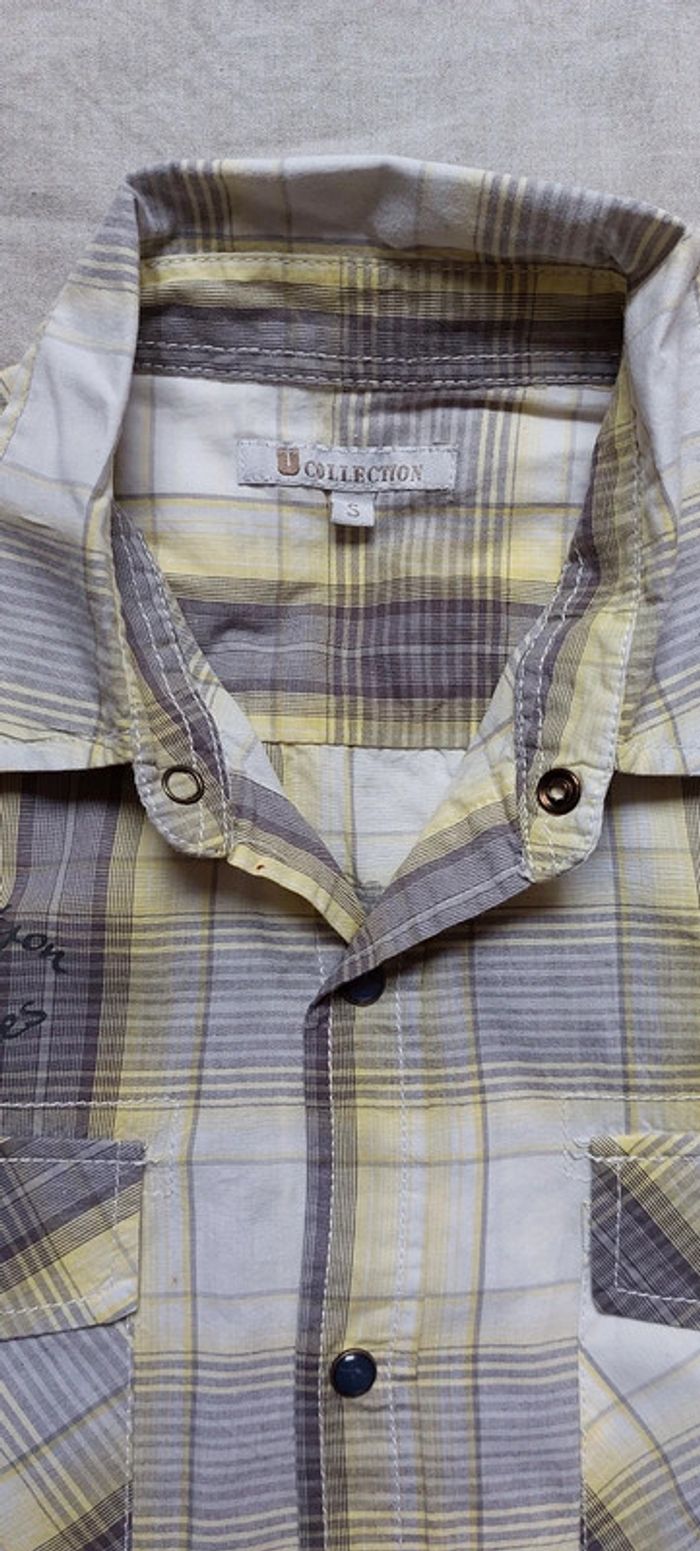 Chemise manches courtes garçon taille S - photo numéro 3