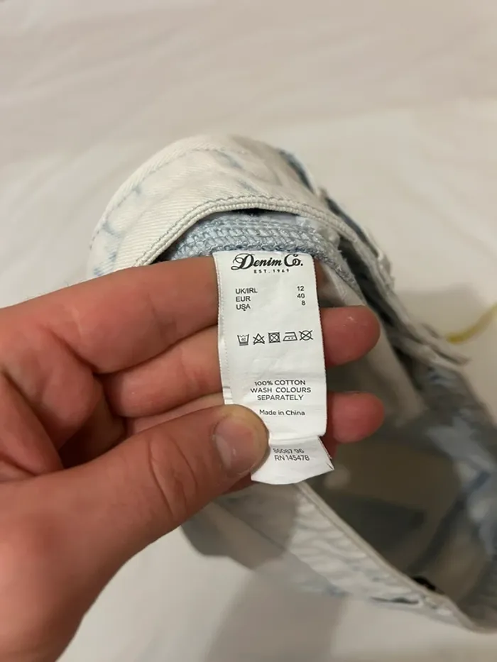 Short en jean denim co - photo numéro 7