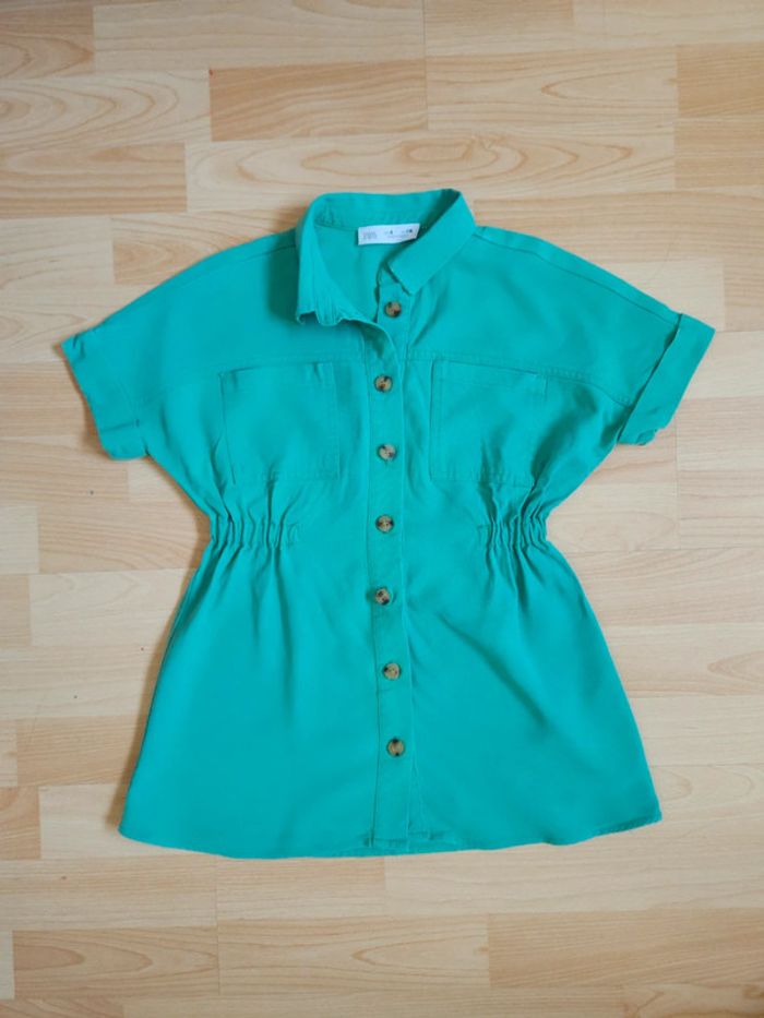 Robe vert zara 5 ans