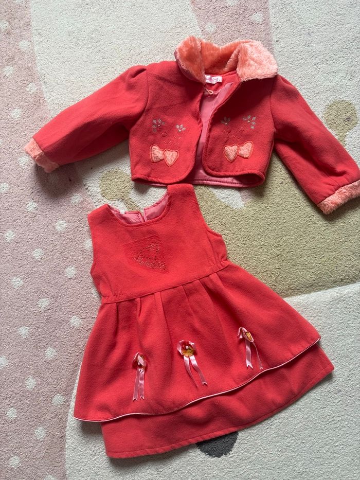 Ensemble robe et veste 3 ans