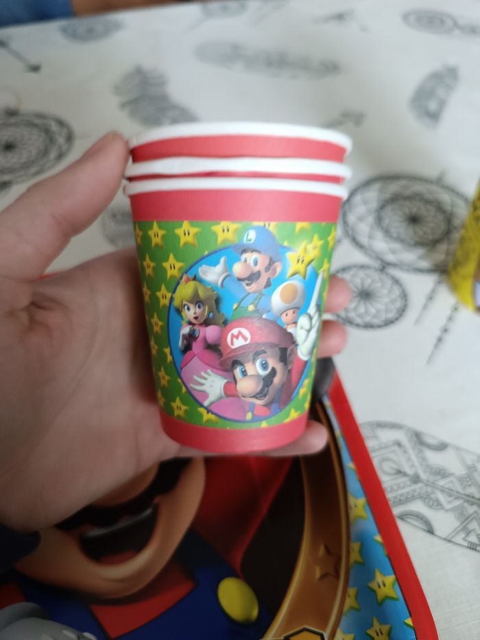 Décoration anniversaire mario - photo numéro 4