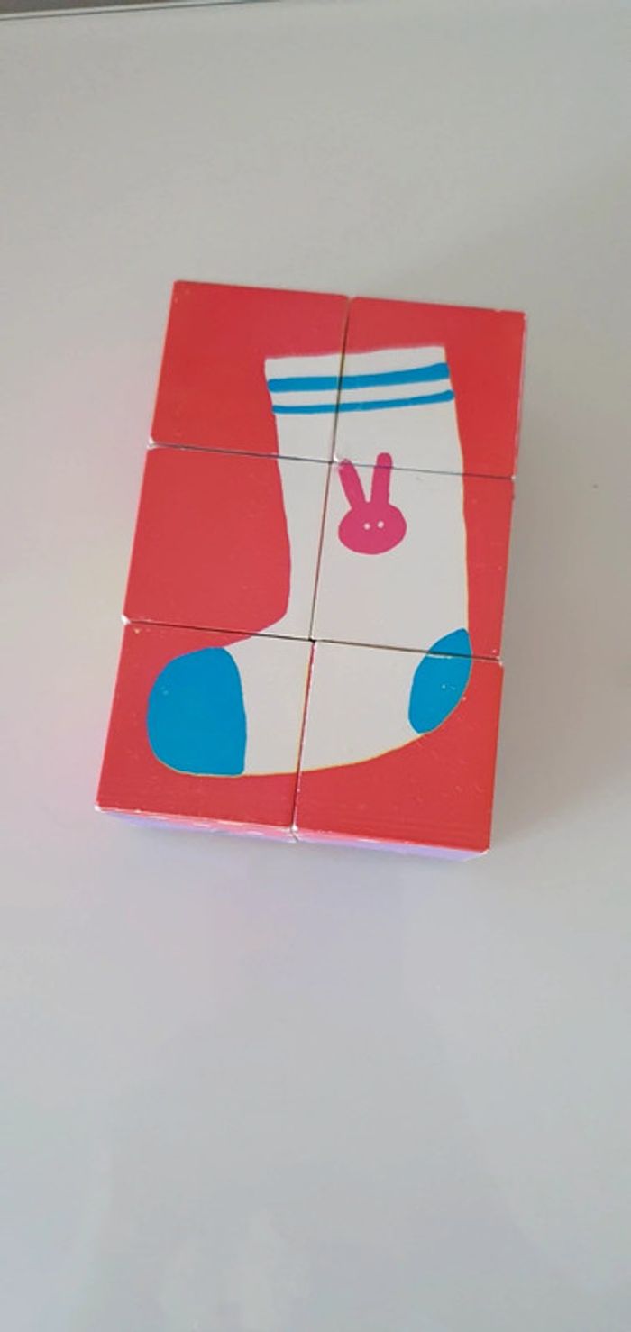 Cube bois Puzzle - photo numéro 5