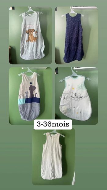 Lot de gigoteuse bébé