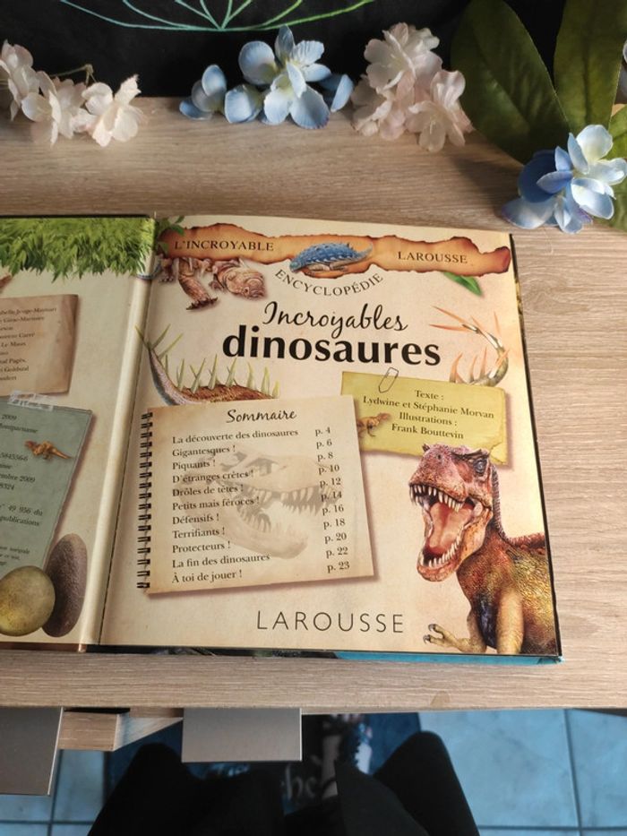 Incroyables dinosaures – L'incroyable encyclopédie – Larousse - photo numéro 6