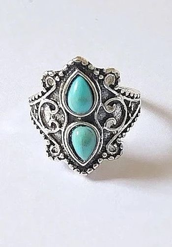 Bague turquoise