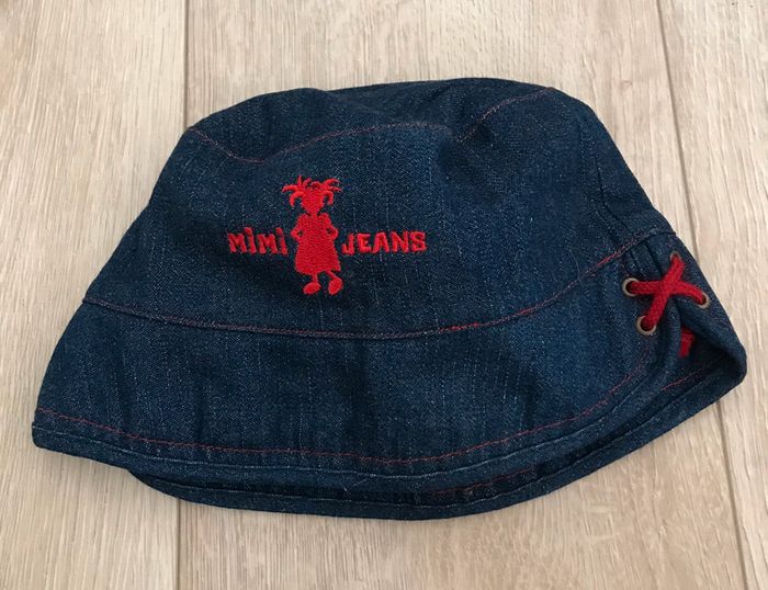 Bob / chapeau enfant en jean - photo numéro 3