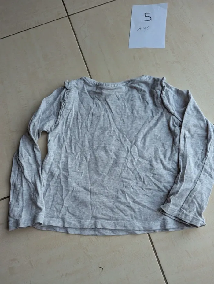 Tee-shirt manches longues miraculous 5 ans - photo numéro 3