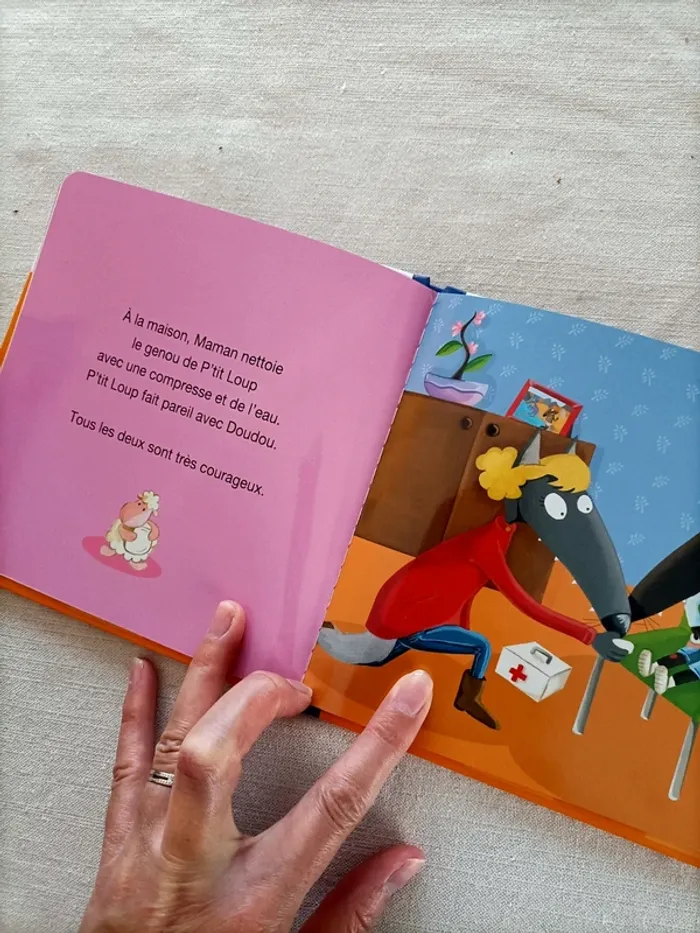 Livre P'tit Loup a un bobo - photo numéro 9