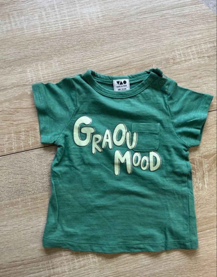2 t-shirts taille 9 mois neuf - photo numéro 2