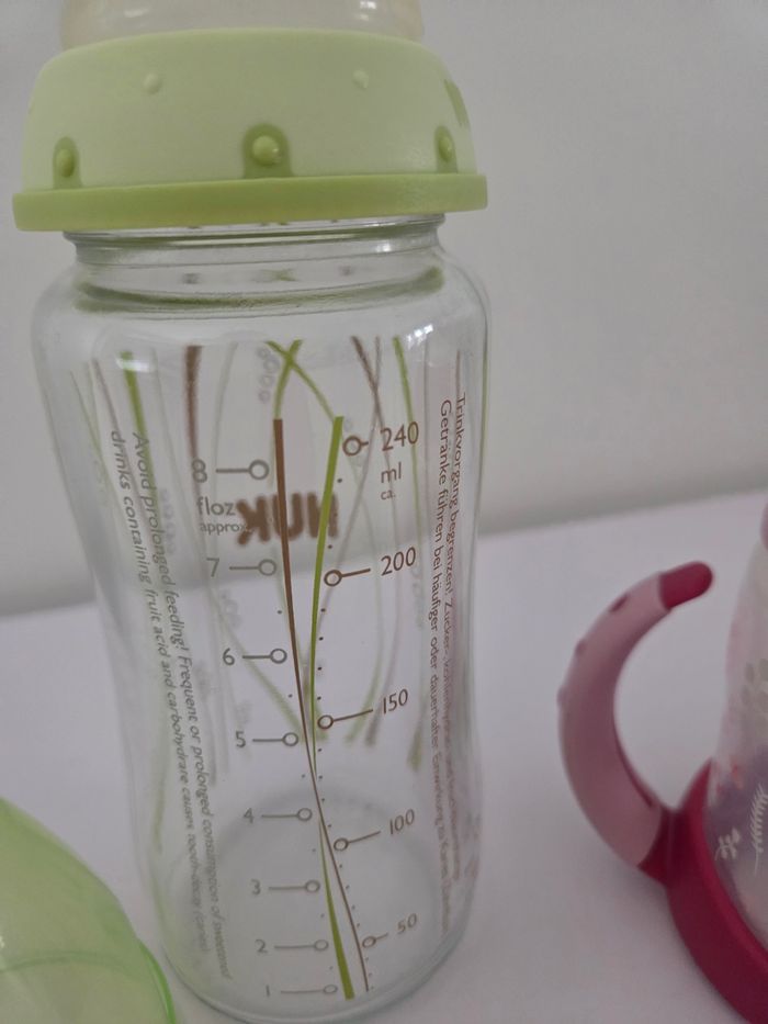 Biberon verre 240 et tasse apprentissage - photo numéro 4