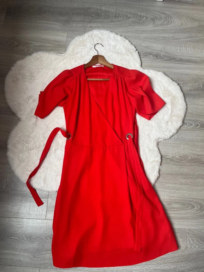 Robe cérémonie / été corail femme 36 - photo numéro 9