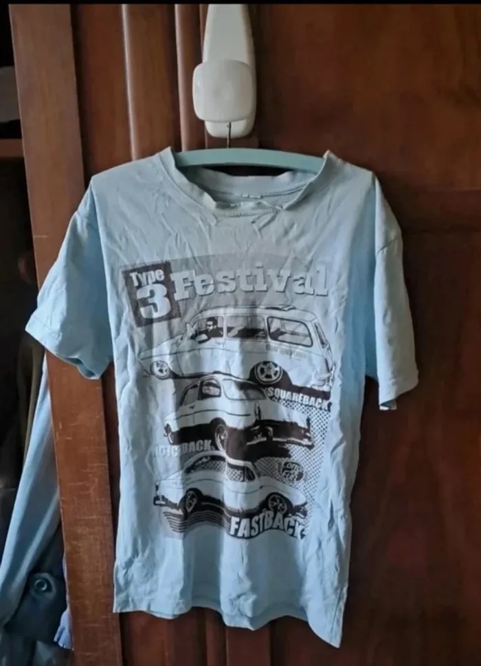 Tee-shirt enfant Cox vw variant T 7ans à customiser pour tissus