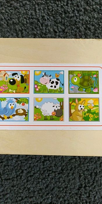 Puzzle animaux multi faces