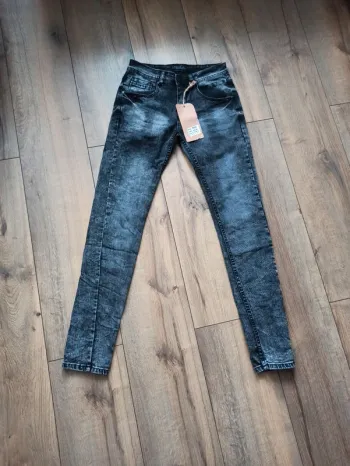 Jeans slim gris foncé homme 28US