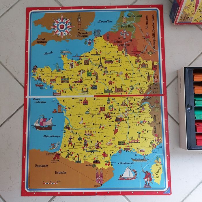 Voyage en France avec Pierre Bonte / Ravensburger - photo numéro 6