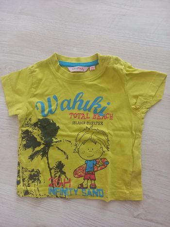 T-shirt garçon 6 mois