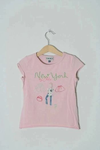 Tee shirt rose clair Ikks 6 ans