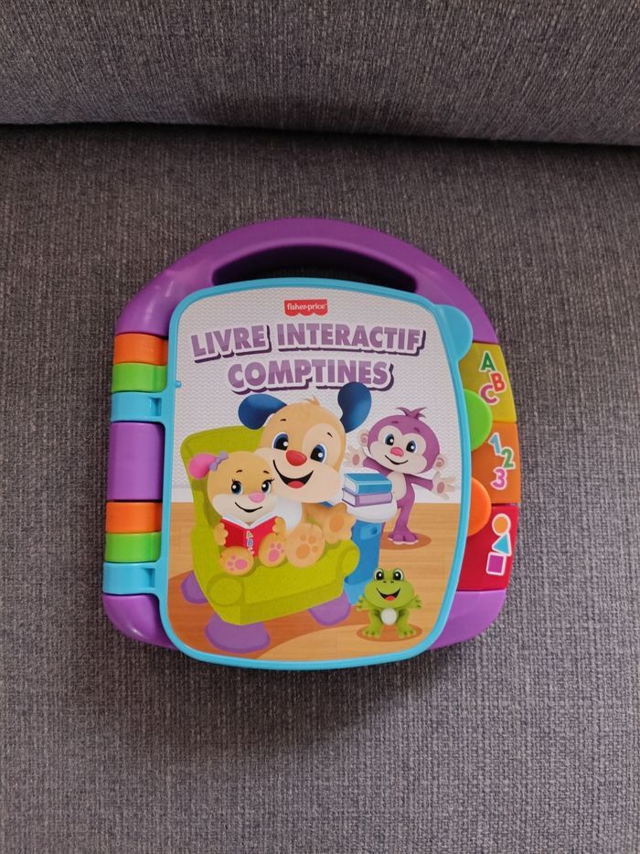 Livre interactif comptine