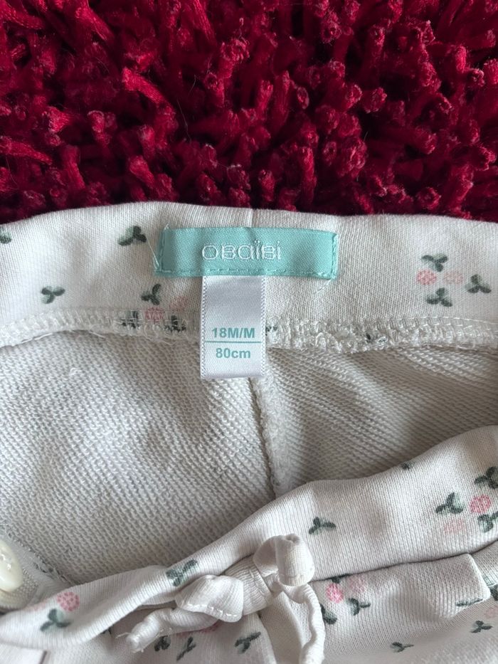 Pantalon Obaïbi 18 mois (80 cm) - Fille - photo numéro 3